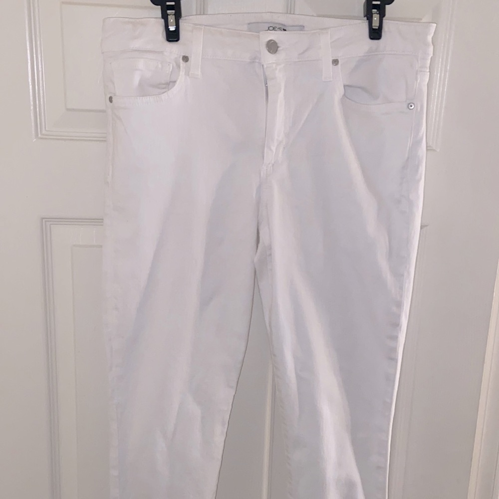 White ankle cuff Joe’s Jeans